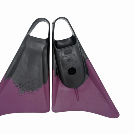 Gyroll Fins-Black-Purple