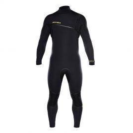 ATTICA Wetsuits - Alpha  Chest Zip 4/3 Steamer -  Black/ White - 2024 Winter
