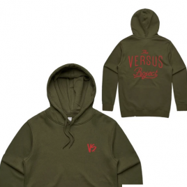 VS Logo Hoody Army