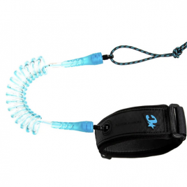 Creatures of Leisure Large Bicep Leash - Cyan Speckle