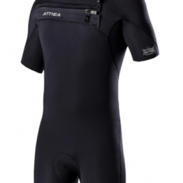 Attica Omega Short Sleeve Chest Zip Spring Suit 2/2mm 2021/22 Summer