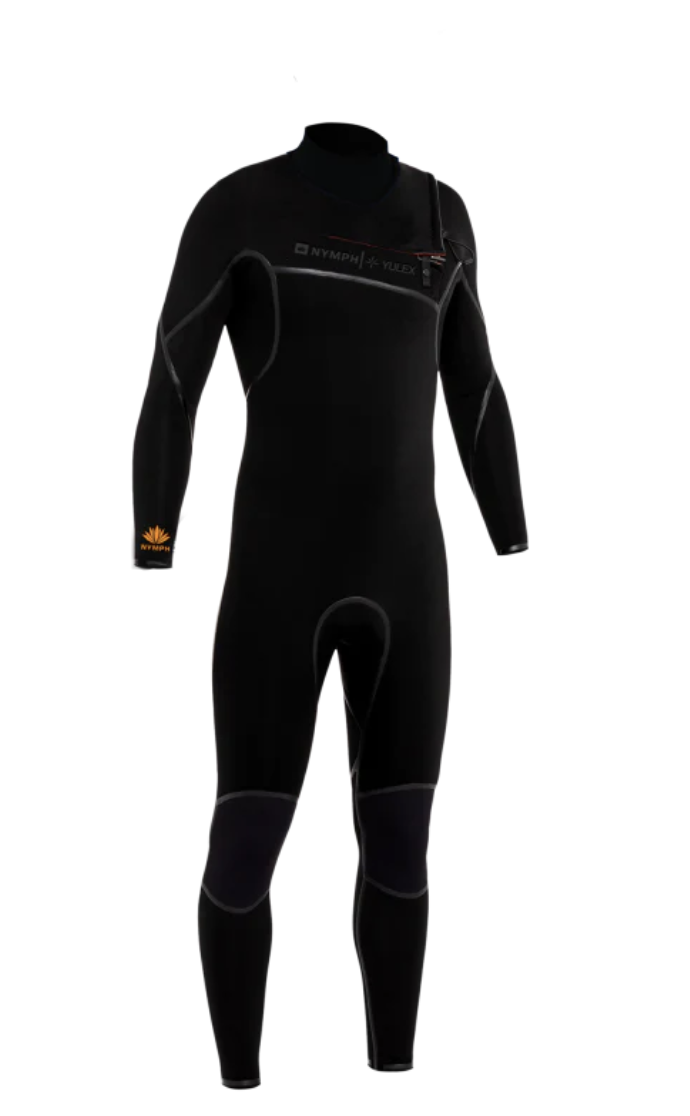 NYMPH Wetsuits - Chest Zip 3/2 Steamer - Black